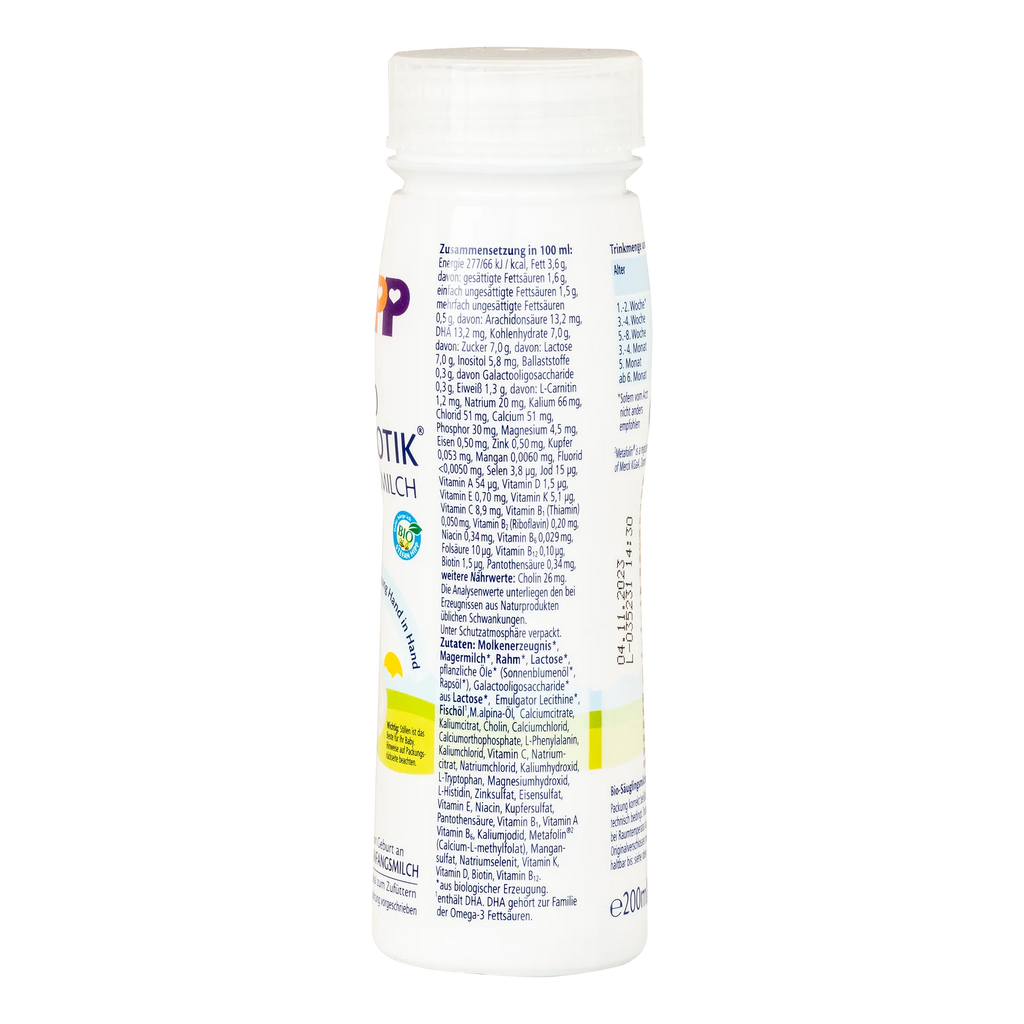 HiPP German Ready to Feed Stage Pre Cow Milk Formula 6x200ml - OnlyFormula 5