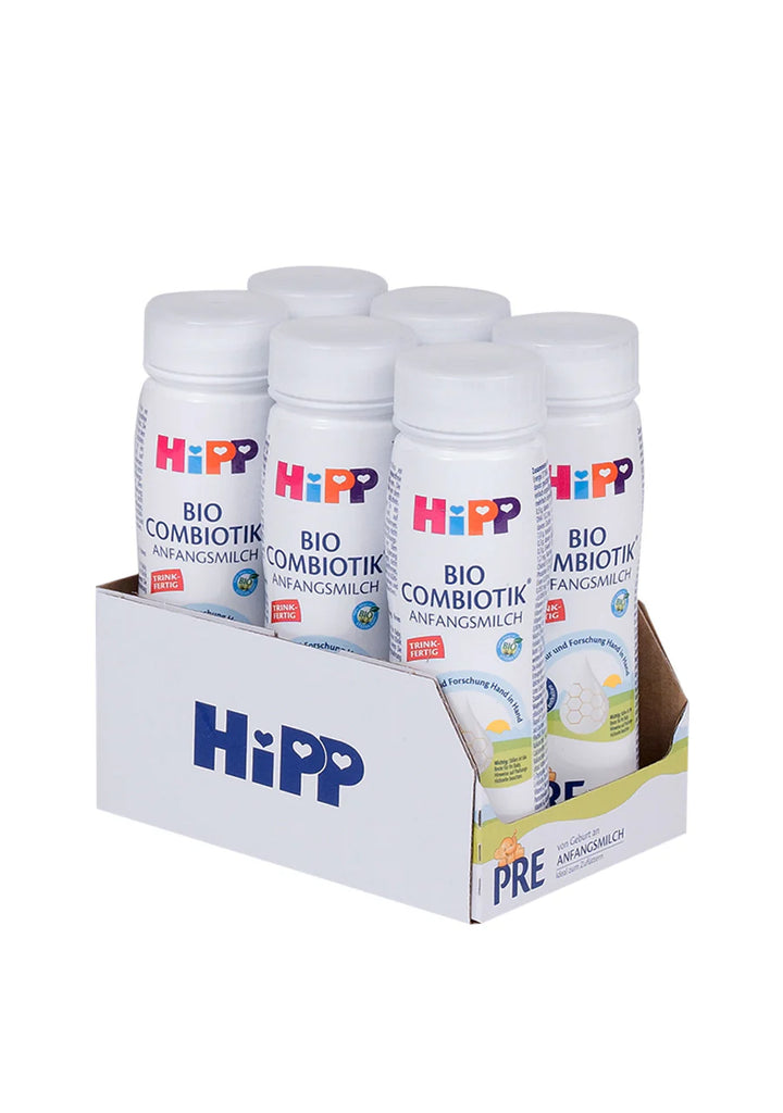 HiPP German Ready to Feed Stage Pre Cow Milk Formula 6x200ml - OnlyFormula 1