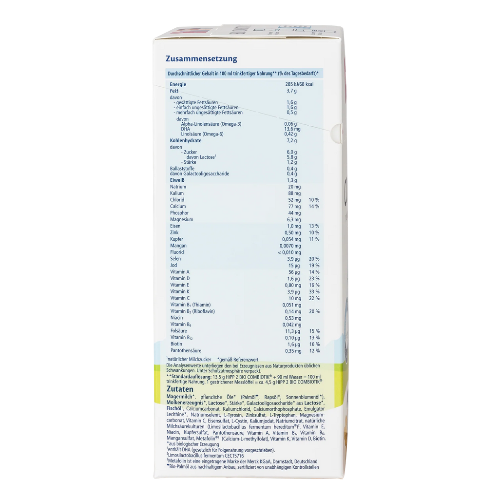 HiPP German Stage 2 Combiotic Follow-on Infant Milk Formula 6+ months • 600g - OnlyFormula 4