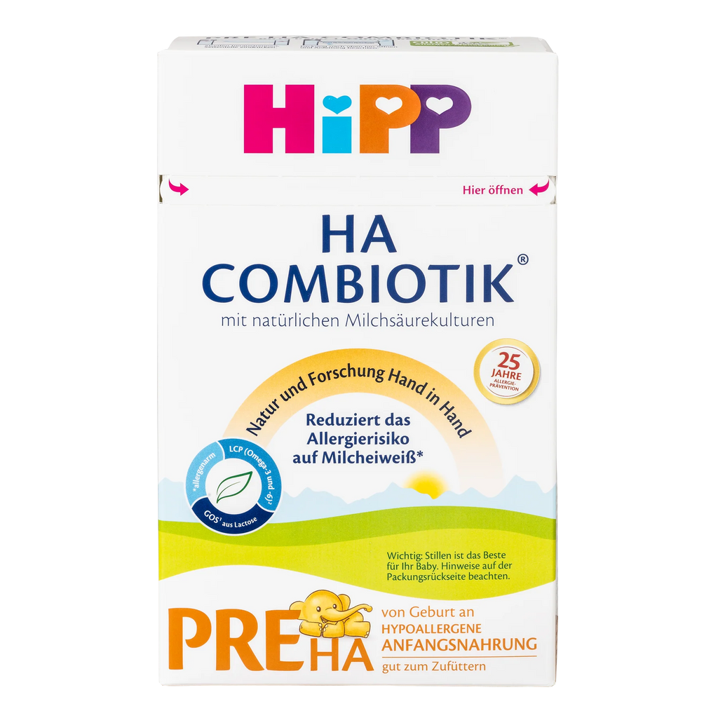 HiPP HA Germany Hypoallergenic Stage PRE Combiotic Infant Milk Formula 0-6 months • 600g - OnlyFormula 1