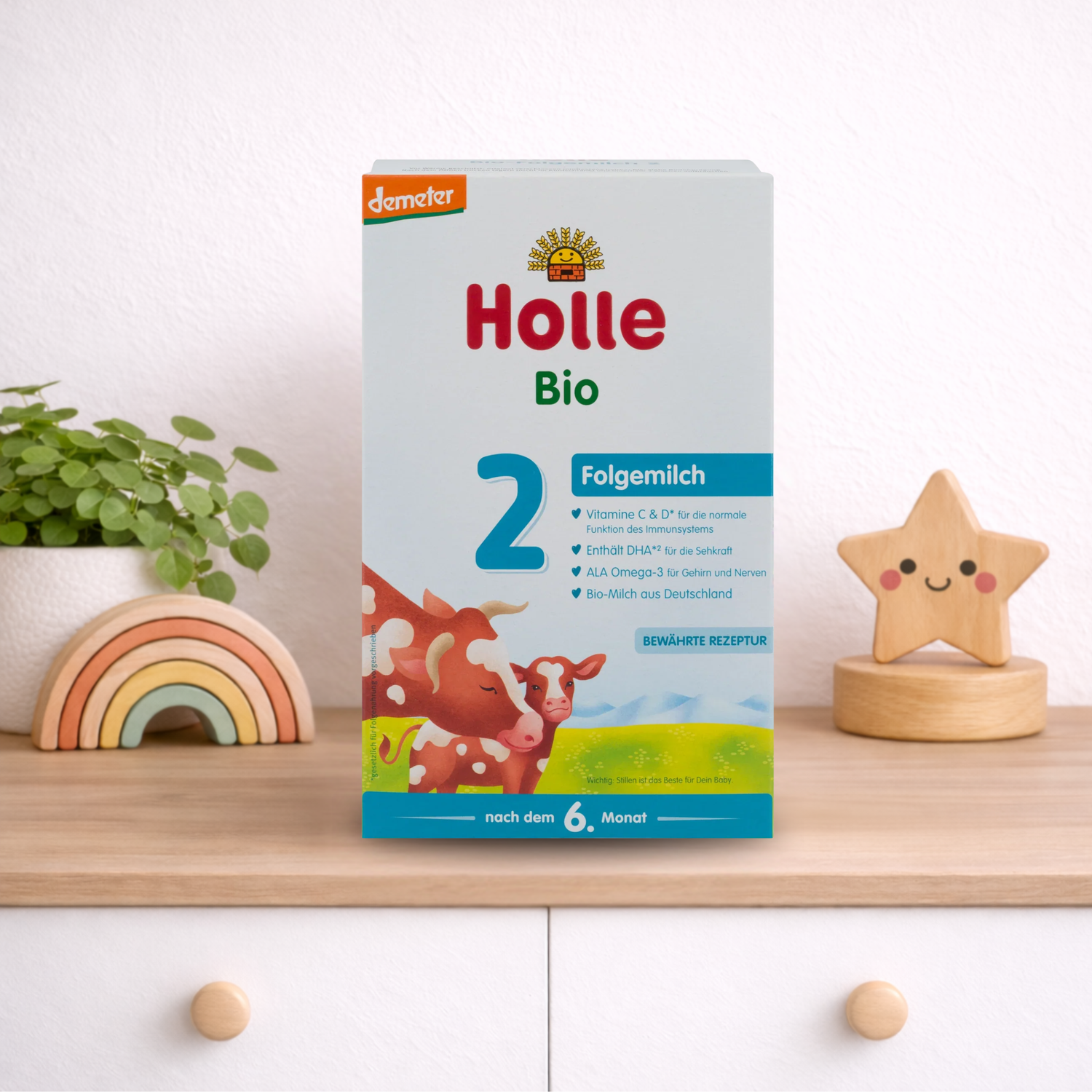 Holle Bio 2 フォローアップミルク 2箱 Holle Bio Stage 2 Organic Follow-On Infant Milk Formula 6+ months