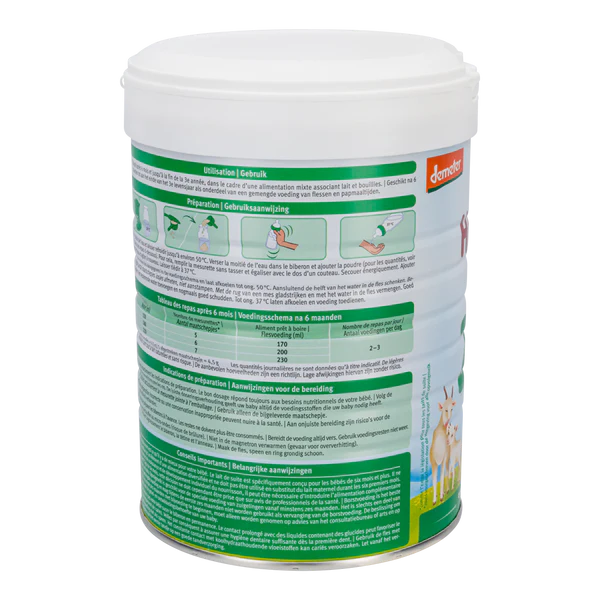 Holle Goat Stage 2 Organic Follow-on Milk Formula 800g - 6+ Months - OnlyFormula 4
