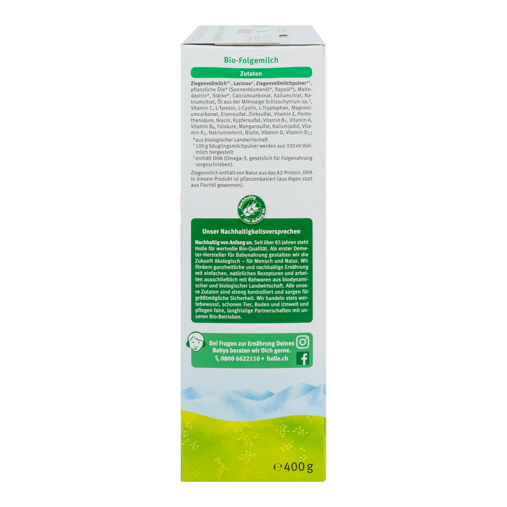 Holle Goat Stage 4 Organic Toddler Formula 12+ months • 400g - OnlyFormula 2