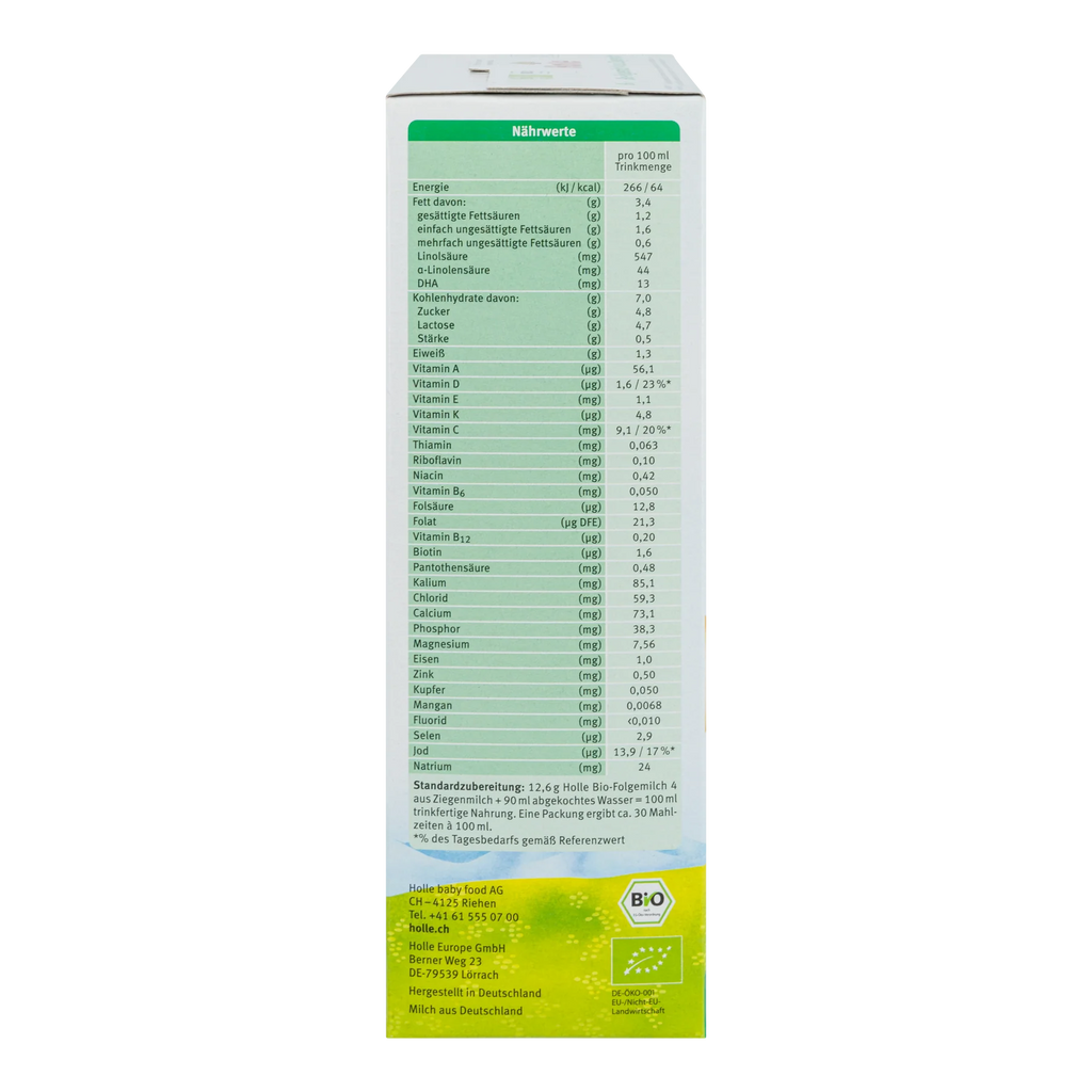 Holle Goat Stage 4 Organic Toddler Formula 12+ months • 400g - OnlyFormula 4