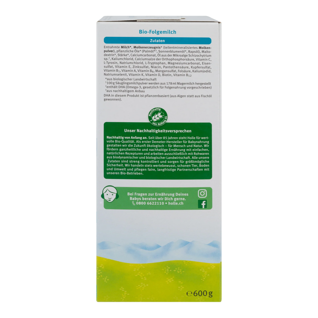 Holle Stage 4 Organic Growing-up Milk Formula 600g - 12+ Months - OnlyFormula 2