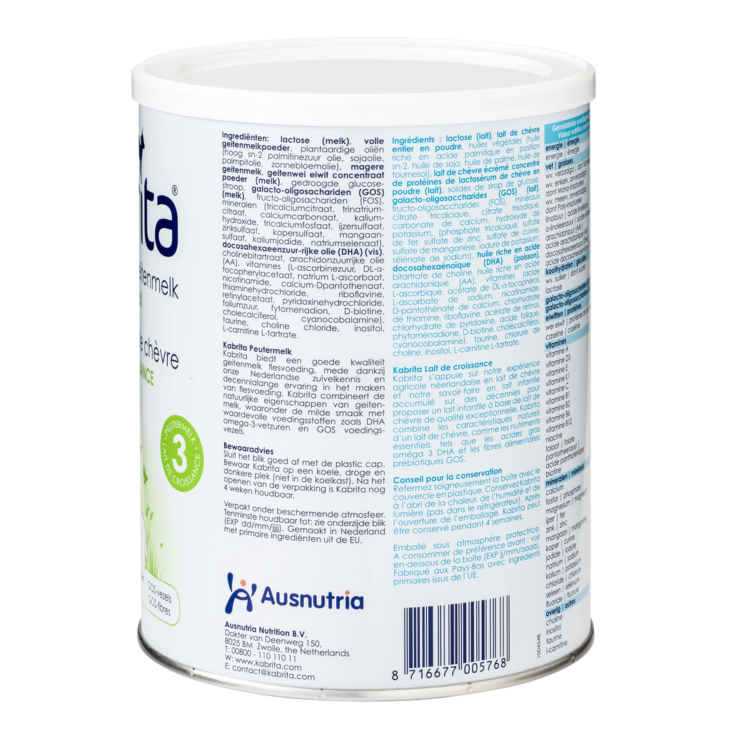 Kabrita Stage 3 Goat Milk Formula 800gr - OnlyFormula 4