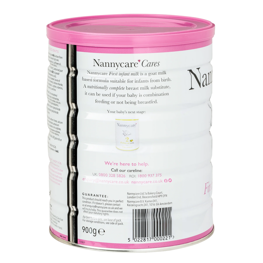 Nannycare Stage 1 Goat Milk Formula 900gr - OnlyFormula 2