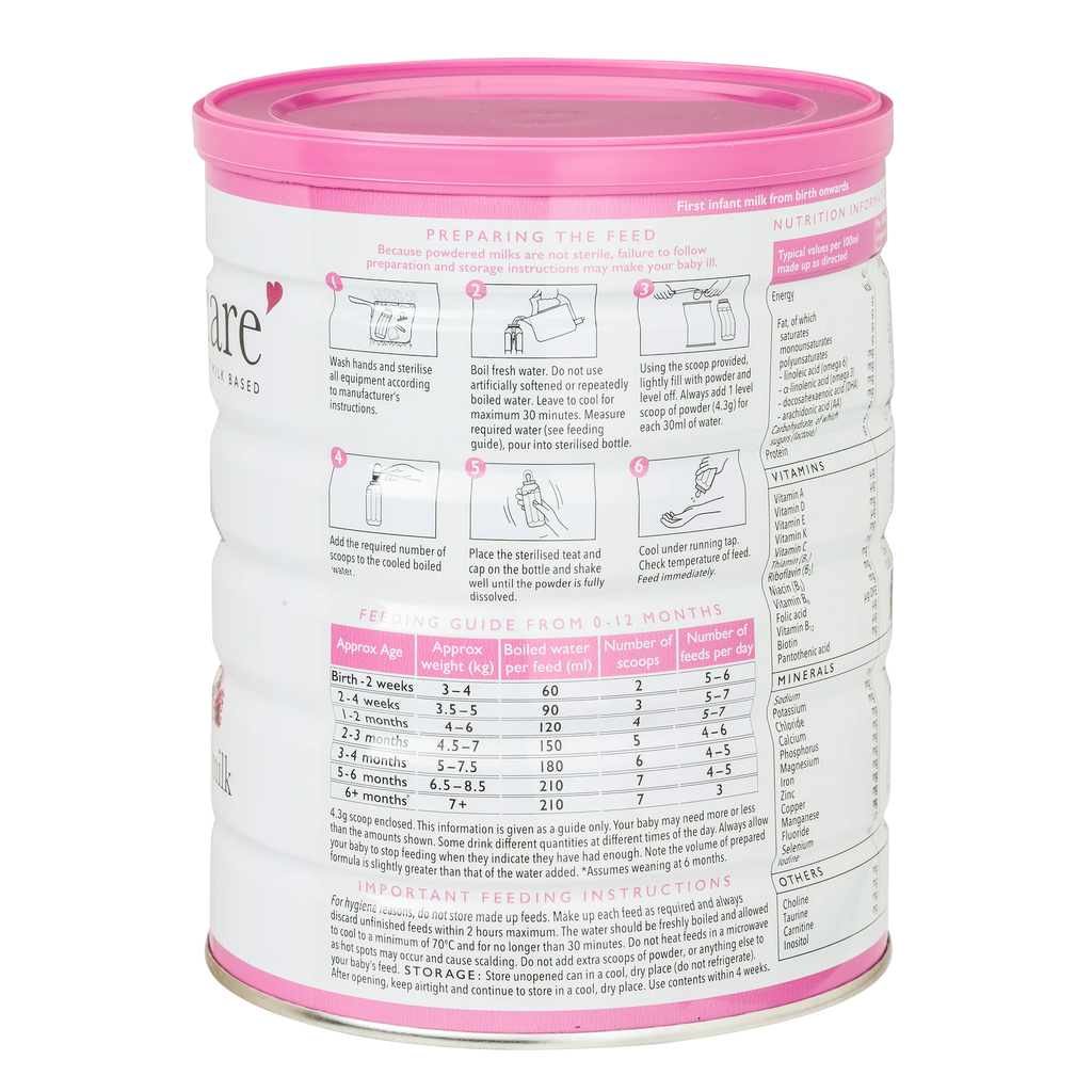 Nannycare Stage 1 Goat Milk Formula 900gr - OnlyFormula 4