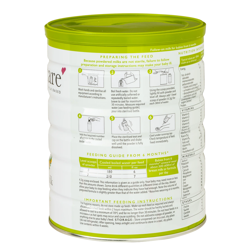 Nannycare Stage 2 Goat Milk Formula 900gr - OnlyFormula 4