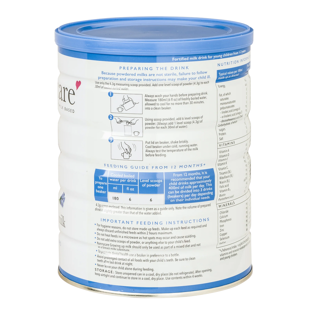 Nannycare Stage 3 Goat Milk Formula 900gr - OnlyFormula 4