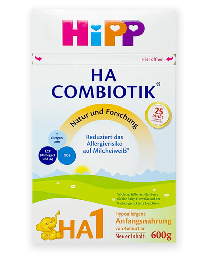 hipp ha germany hypoallergenic stage 1 formula 