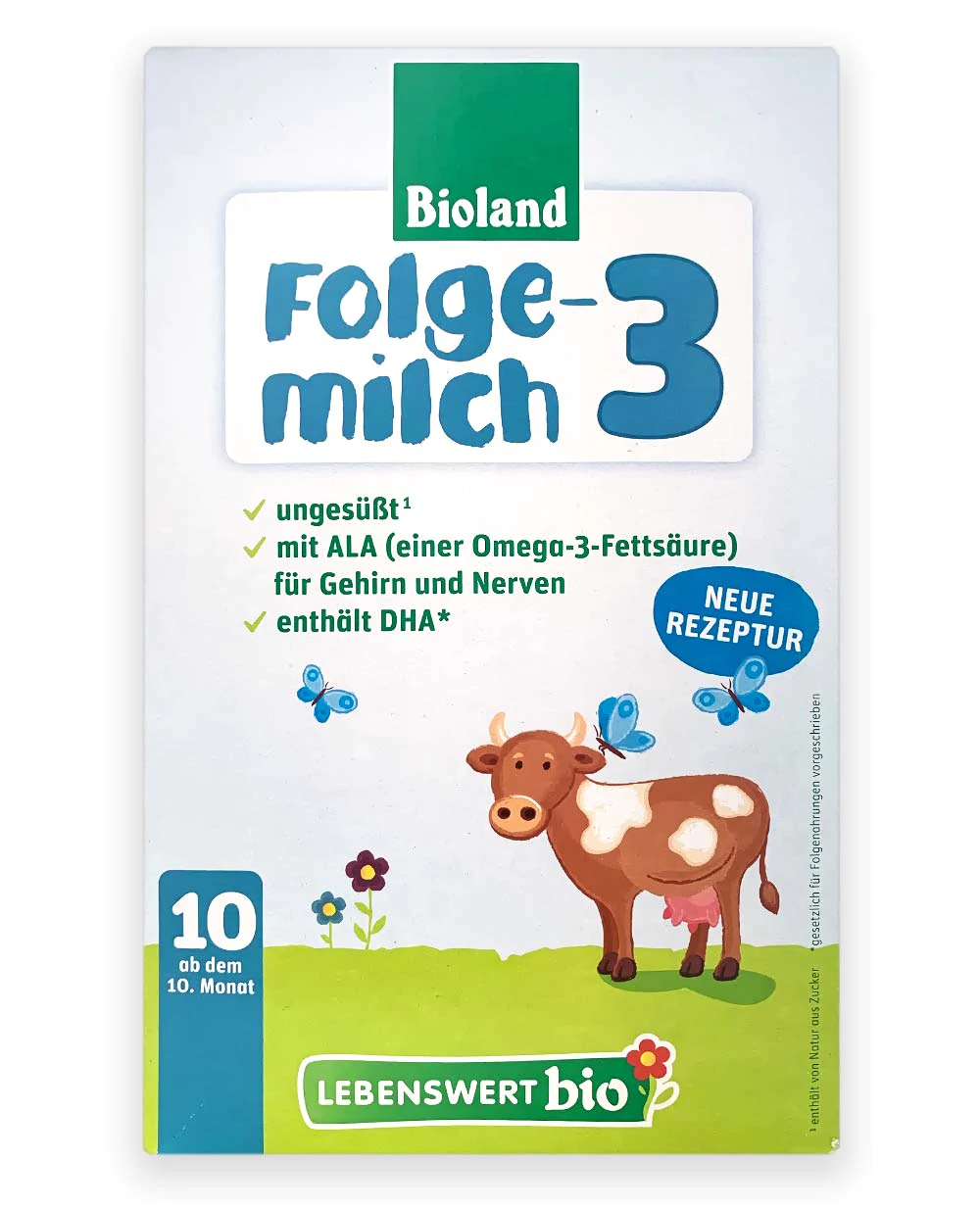 Lebenswert Folgemilch Stage 3 Organic Toddler Formula 10+ months • 475g