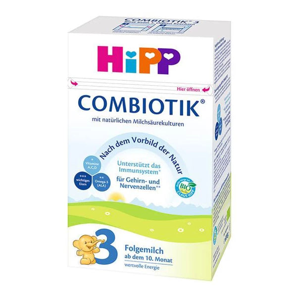 HiPP German Stage 3 Combiotic Follow-on Infant Milk Formula 12+ months • 600g
