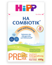 Load image into Gallery viewer, hipp ha germany hypoallergenic stage pre combiotic infant milk formula
